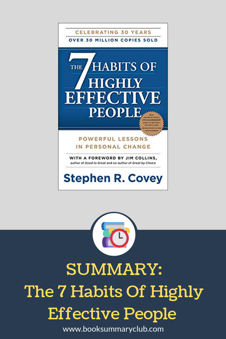 7 habits of highly effective people summary ppt