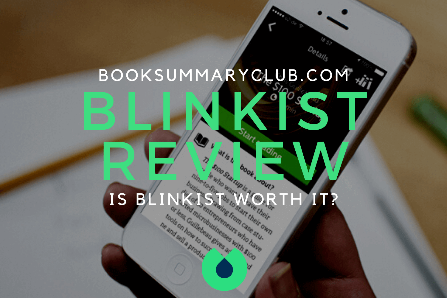 Booksummaryclub's blinkist review