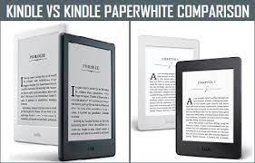 Kindle vs. Kindle Paperwhite